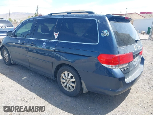 2010 Honda Odyssey EX-L with VIN 5FNRL3H73AB107662, listed as a IAAI auction lot 42107166 with 188,308 mi miles. Bid and sale history available at carsss.com. Image 3.