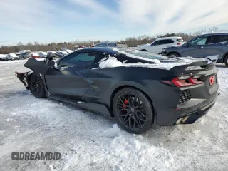 2021 Chevrolet Corvette 2LT z VIN 1G1YB2D49M5100539, wystawiony jako Copart lot #87811275 z przebiegiem 24 025 mil mil oraz Szkoda całkowita • Salvage title. Historia ofert i sprzedaży dostępna na DreamBid. Obrazek 2.