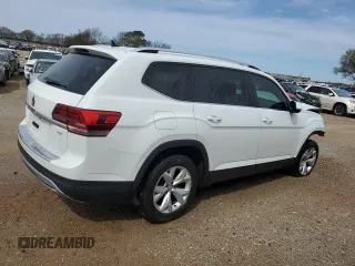 2018 Volkswagen Atlas SE z VIN 1V2CP2CA0JC595908, wystawiony jako Copart lot #50144705 z przebiegiem 123 992 mil mil oraz Szkoda całkowita • Salvage title. Historia ofert i sprzedaży dostępna na DreamBid. Obrazek 3.