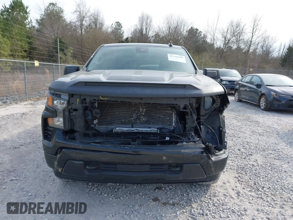 2022 Chevrolet Silverado 1500 Custom with VIN 1GCPABEK2NZ510094, listed as a IAAI auction lot 41716750 with 45,366 mi miles and . Bid and sale history available at DreamBid. Image 12.