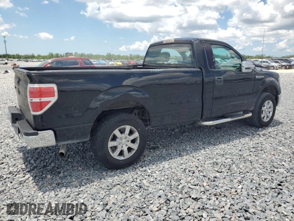 2010 Ford F-150 XL with VIN 1FTMF1CW2AKA59689, listed as a Copart auction lot 56910195 with 167,899 mi miles and Salvage title. Bid and sale history available at DreamBid. Image 3.