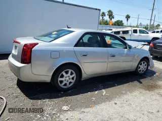 2006 Cadillac CTS with VIN 1G6DM57T260145796, listed as a Copart auction lot 53679275 with 0 mi miles and Salvage Title. Bid and sale history available at carsss.com. Image 3.