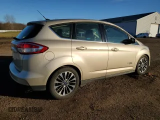 2017 Ford C-Max Energi Titanium with VIN 1FADP5FU4HL110439, listed as a Copart auction lot 80728103 with 81,013 mi miles. Bid and sale history available at carsss.com. Image 3.