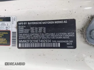 2014 MINI Clubman z VIN WMWZF3C59ET492934, wystawiony jako IAAI lot #42249849 z przebiegiem 153 930 mil mil oraz . Historia ofert i sprzedaży dostępna na DreamBid. Obrazek 9.