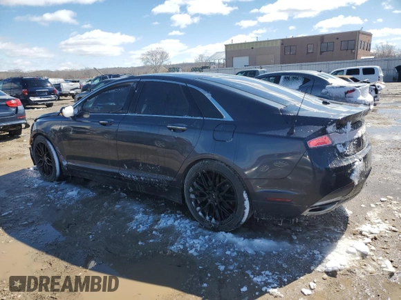 2013 Lincoln MKZ with VIN 3LN6L2J99DR800226, listed as a Copart auction lot 47105465 with Not Provided miles and Salvage Title. Bid and sale history available at DreamBid. Image 2.