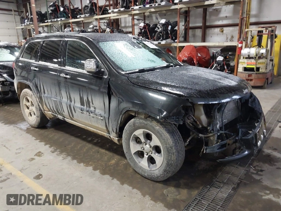 2014 Jeep Grand Cherokee Limited with VIN 1C4RJFBT1EC156536, listed as a IAAI auction lot 41053655 with 204,008 mi miles and . Bid and sale history available at DreamBid. Image 1.