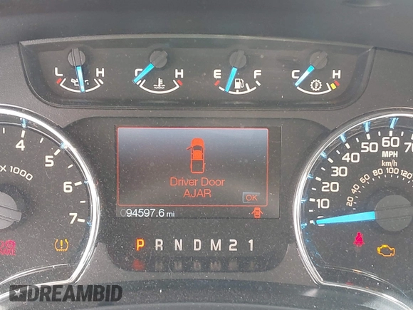 2014 Ford F-150 XL with VIN 1FTFW1CTXEKE56183, listed as a IAAI auction lot 41900304 with 94,597 mi miles and . Bid and sale history available at DreamBid. Image 15.