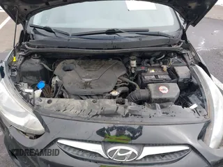 2012 Hyundai Accent SE with VIN KMHCU5AE1CU035390, listed as a IAAI auction lot 41765900 with 127,685 mi miles. Bid and sale history available at carsss.com. Image 10.