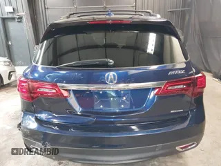 2016 Acura MDX w/Tech with VIN 5FRYD4H42GB037938, listed as a IAAI auction lot 41913723 with 109,547 mi miles. Bid and sale history available at carsss.com. Image 16.