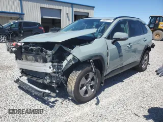 2023 Toyota RAV4 Hybrid XLE with VIN JTMRWRFV8PD206165, listed as a Copart auction lot 58083135 with 27,023 mi miles and Salvage title. Bid and sale history available at DreamBid. Image 1.