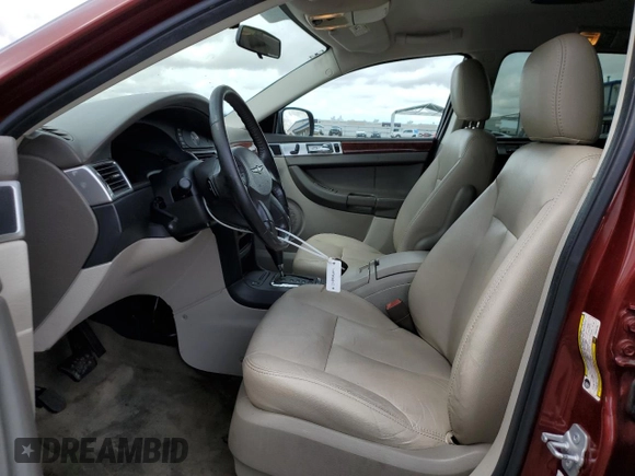 2007 Chrysler Pacifica Touring with VIN 2A8GM68X37R365286, listed as a Copart auction lot 48721595 with 98,989 mi miles and Salvage Title. Bid and sale history available at carsss.com. Image 7.