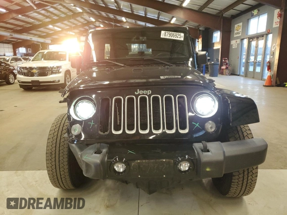 2018 Jeep Wrangler JK Unlimited Altitude with VIN 1C4BJWEG6JL817021, listed as a Copart auction lot 87906925 with 54,153 mi miles and Salvage Title. Bid and sale history available at carsss.com. Image 5.