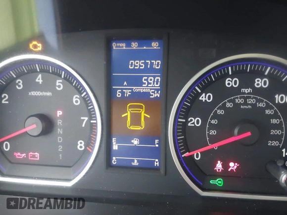 2011 Honda CR-V EX with VIN 5J6RE3H56BL014099, listed as a IAAI auction lot 40584571 with 95,770 mi miles and . Bid and sale history available at DreamBid. Image 7.