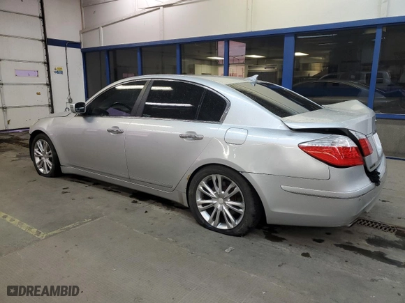 2010 Hyundai Genesis with VIN KMHGC4DF5AU100886, listed as a Copart auction lot 80949054 with 187,780 mi miles and Salvage Title. Bid and sale history available at carsss.com. Image 2.