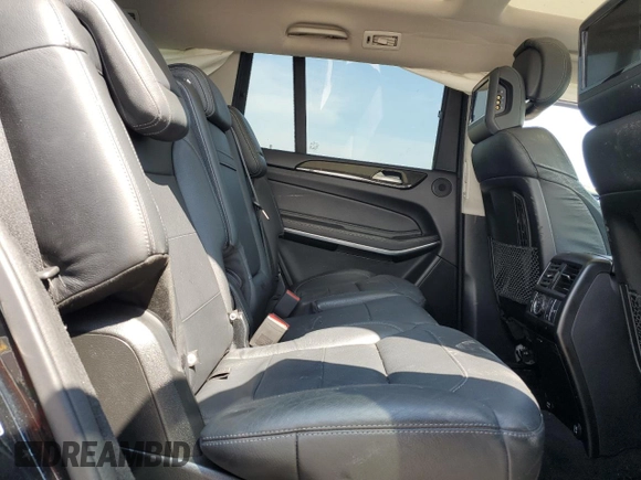 2017 Mercedes-Benz GLS 550 with VIN 4JGDF7DEXHA757133, listed as a Copart auction lot 62826045 with Not provided miles and Salvage title. Bid and sale history available at DreamBid. Image 11.
