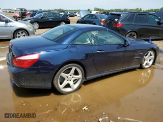 2014 Mercedes-Benz SL-Class SL 550 with VIN WDDJK7DA5EF022631, listed as a Copart auction lot 62602684 with 58,423 mi miles and Salvage Title. Bid and sale history available at carsss.com. Image 3.