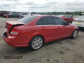 2009 Mercedes-Benz C 300 Sport with VIN WDDGF54X09R045603, listed as a Copart auction lot 55055815 with 108,575 mi miles and Salvage Title. Bid and sale history available at DreamBid. Image 3.