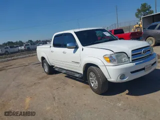 2005 Toyota Tundra SR5 with VIN 5TBET34145S486861, listed as a IAAI auction lot 41689398 with 337,043 mi miles. Bid and sale history available at carsss.com. Image 1.