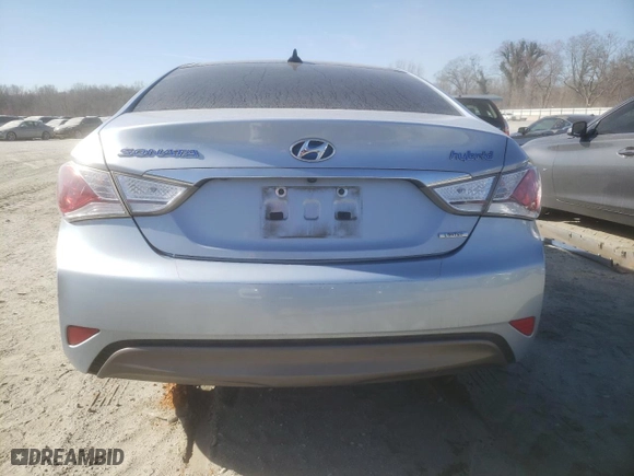 2015 Hyundai Sonata Hybrid Limited with VIN KMHEC4A42FA129376, listed as a Copart auction lot 46875685 with 138,188 mi miles and Salvage Title. Bid and sale history available at carsss.com. Image 6.