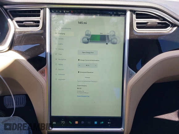 2014 Tesla Model S 60 with VIN 5YJSA1H18EFP31969, listed as a IAAI auction lot 42312485 with 90,043 mi miles and . Bid and sale history available at DreamBid. Image 18.