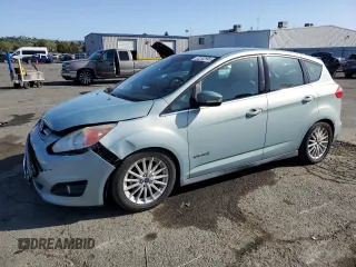 2013 Ford C-Max SEL with VIN 1FADP5BU6DL554714, listed as a Copart auction lot 52262895 with 185,375 mi miles and Salvage Title. Bid and sale history available at carsss.com. Image 1.