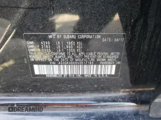 2017 Subaru Impreza Premium с VIN 4S3GKAB66H3617185, выставлен на аукционе Copart как лот 59569555 с пробегом 142 734 миль миль и Списание • Salvage title. История ставок и продаж доступна на DreamBid. Изображение 12.