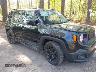 2017 Jeep Renegade Altitude z VIN ZACCJABBXHPG38552, wystawiony jako IAAI lot #42061604 z przebiegiem 109 268 mil mil oraz . Historia ofert i sprzedaży dostępna na DreamBid. Obrazek 1.