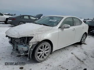 2011 Lexus IS 350 with VIN JTHCE5C20B5000920, listed as a Copart auction lot 44690695 with 130,347 mi miles and Salvage title. Bid and sale history available at DreamBid. Image 1.