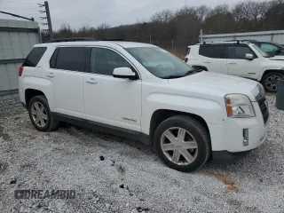 2012 GMC Terrain SLE-2 with VIN 2GKFLSE51C6392004, listed as a Copart auction lot 50004475 with 223,133 mi miles and Salvage Title. Bid and sale history available at DreamBid. Image 4.