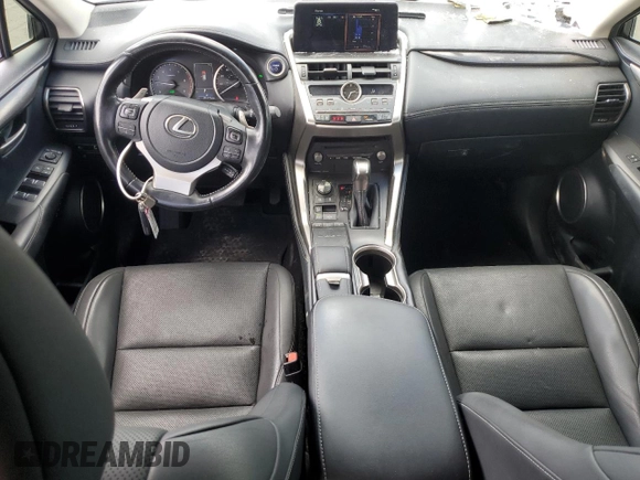 2021 Lexus NX 300h with VIN JTJGJRDZ9M2164377, listed as a Copart auction lot 55163065 with 86,119 mi miles and Salvage title. Bid and sale history available at DreamBid. Image 8.
