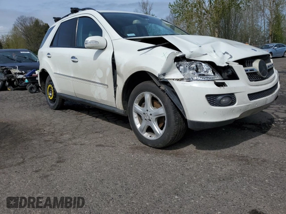 2008 Mercedes-Benz M 320 CDI with VIN 4JGBB22E58A359210, listed as a Copart auction lot 52036565 with 186,968 mi miles and Salvage Title. Bid and sale history available at carsss.com. Image 4.