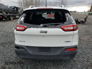 2015 Jeep Cherokee North with VIN 1C4PJMCB2FW594225, listed as a Copart auction lot 80424404 with 126,879 mi miles and Salvage Title. Bid and sale history available at carsss.com. Image 6.