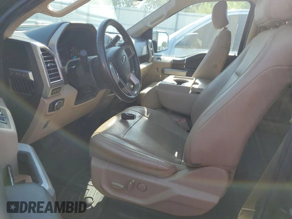 2015 Ford F-150 XLT with VIN 1FTEW1EG0FKD21372, listed as a Copart auction lot 61355525 with 172,421 mi miles and Salvage title. Bid and sale history available at DreamBid. Image 7.