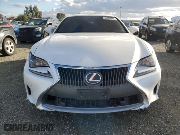 2016 Lexus RC 200t F Sport z VIN JTHHA5BC9G5000840, wystawiony jako Copart lot #45600485 z przebiegiem 80 783 mil mil oraz Szkoda całkowita • Salvage title. Historia ofert i sprzedaży dostępna na DreamBid. Obrazek 5.