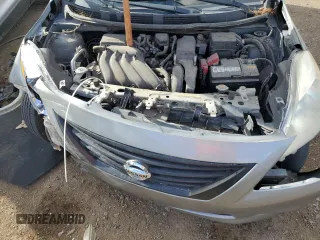 2012 Nissan Versa SV with VIN 3N1CN7AP9CL808344, listed as a Copart auction lot 71943844 with 133,288 mi miles and Salvage Title. Bid and sale history available at carsss.com. Image 11.
