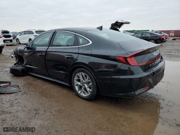 2020 Hyundai Sonata SEL with VIN 5NPEF4JA0LH028178, listed as a Copart auction lot 43072025 with 42,096 mi miles and Salvage Title. Bid and sale history available at carsss.com. Image 2.
