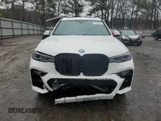 2020 BMW X7 M50i z VIN 5UXCX6C06L9C37391, wystawiony jako Copart lot #43506485 z przebiegiem 79 815 mil mil oraz Szkoda całkowita • Salvage title. Historia ofert i sprzedaży dostępna na DreamBid. Obrazek 5.