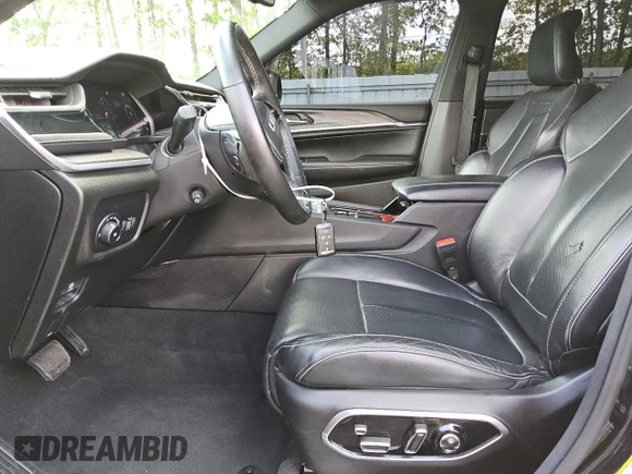2022 Jeep Grand Cherokee Overland with VIN 1C4RJHDG6N8605367, listed as a Copart auction lot 54535385 with 75,040 mi miles and Clean title. Bid and sale history available at DreamBid. Image 7.