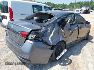 2021 Nissan Versa S with VIN 3N1CN8DV3ML810074, listed as a IAAI auction lot 42621890 with 73,783 mi miles and . Bid and sale history available at DreamBid. Image 4.