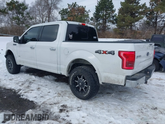 2015 Ford F-150 XLT with VIN 1FTEW1EPXFFA26059, listed as a IAAI auction lot 41348308 with 148,499 mi miles. Bid and sale history available at carsss.com. Image 3.