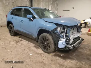 2024 Toyota RAV4 Hybrid SE with VIN 2T3T6RFVXRW064008, listed as a Copart auction lot 55734465 with 13,655 mi miles and Salvage title. Bid and sale history available at DreamBid. Image 15.