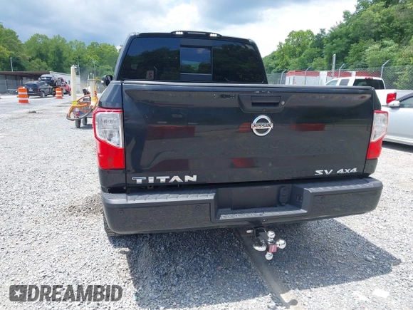 2017 Nissan Titan SV with VIN 1N6AA1E58HN542504, listed as a IAAI auction lot 42564921 with 161,555 mi miles and . Bid and sale history available at DreamBid. Image 16.