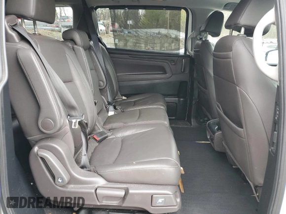 2020 Honda Odyssey Elite with VIN 5FNRL6H95LB035854, listed as a Copart auction lot 53243425 with 40,598 mi miles and Salvage Title. Bid and sale history available at DreamBid. Image 11.