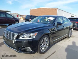 2013 Lexus LS 460 with VIN JTHBL5EF1D5124750, listed as a IAAI auction lot 41294083 with 54,464 mi miles. Bid and sale history available at carsss.com. Image 19.