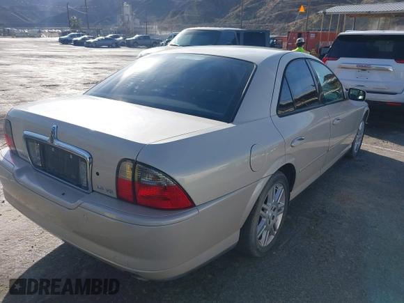 2003 Lincoln LS Sport with VIN 1LNHM87A93Y672323, listed as a IAAI auction lot 41593612 with 143,363 mi miles. Bid and sale history available at carsss.com. Image 4.