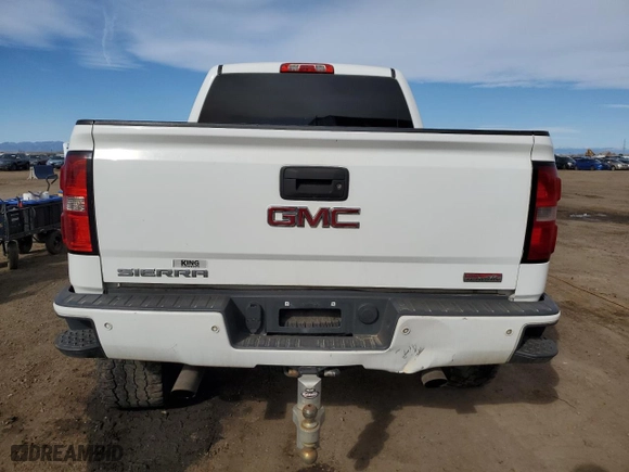 2014 GMC Sierra 1500 SLT with VIN 3GTU2VEC0EG494410, listed as a Copart auction lot 47813195 with 129,064 mi miles and Salvage Title. Bid and sale history available at carsss.com. Image 6.