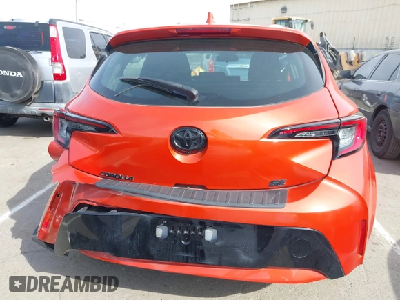 2023 Toyota Corolla Hatchback SE with VIN JTND4MBE0P3207286, listed as a IAAI auction lot 42170395 with 26,564 mi miles. Bid and sale history available at carsss.com. Image 16.