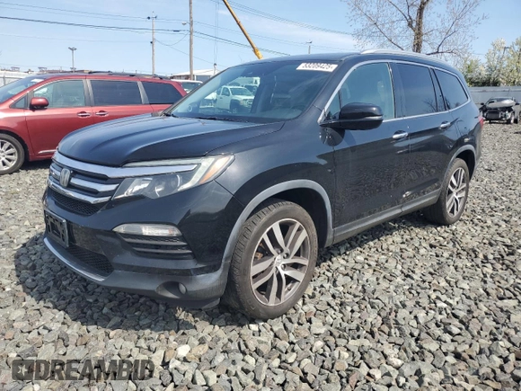 2016 Honda Pilot Touring with VIN 5FNYF6H99GB110659, listed as a Copart auction lot 53209425 with 78,223 mi miles and Clean Title. Bid and sale history available at carsss.com. Image 1.