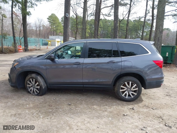 2022 Honda Pilot EX-L with VIN 5FNYF6H54NB009670, listed as a IAAI auction lot 41724302 with 32,690 mi miles. Bid and sale history available at carsss.com. Image 14.