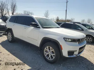 2021 Jeep Grand Cherokee Limited с VIN 1C4RJKBG9M8134460, выставлен на аукционе Copart как лот 52905975 с пробегом 33 032 миль миль и Чистый • Clean title. История ставок и продаж доступна на DreamBid. Изображение 4.